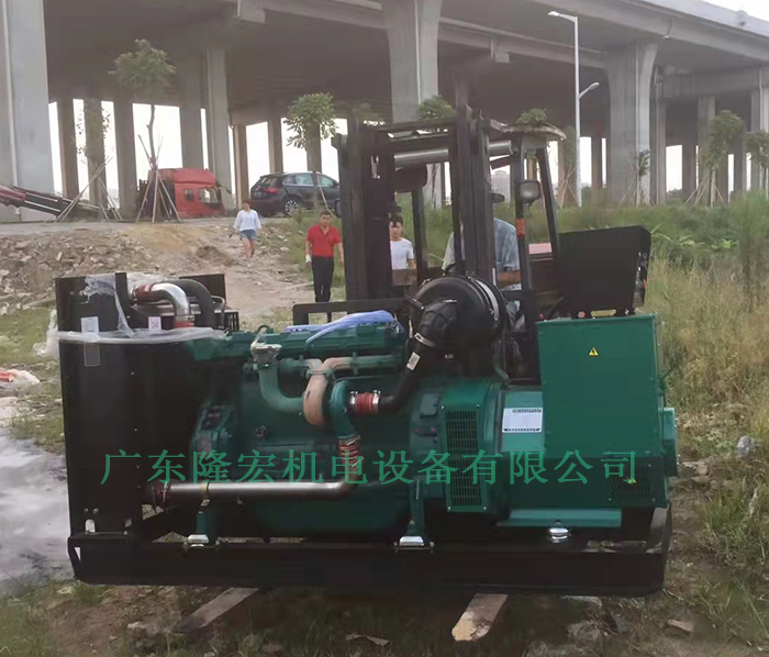 中山高速公路用備用電源、120KW濰柴發(fā)電機